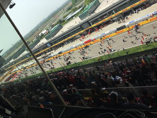 #ChineseGP F1 race today in Shanghai, China