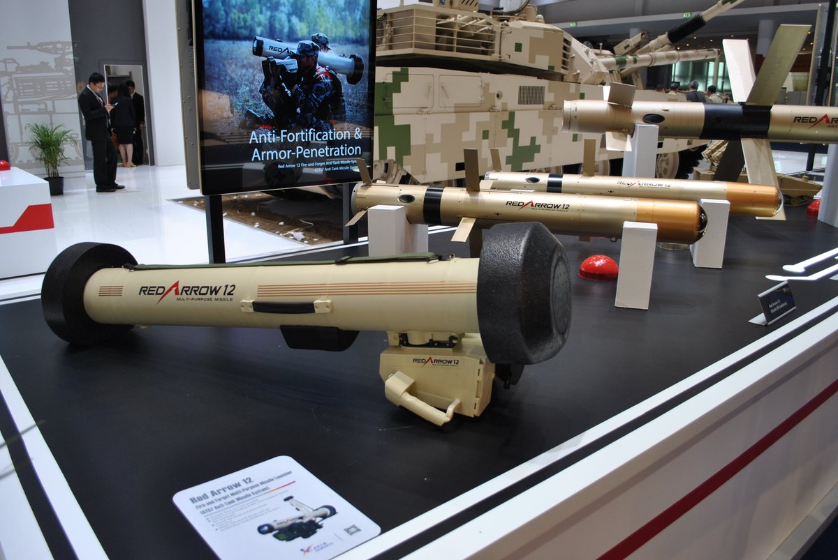 China's Norinco offers 'Red Arrow' family of anti-tank missiles at IDEX2017, very (very) similar to Javelin + Spike  