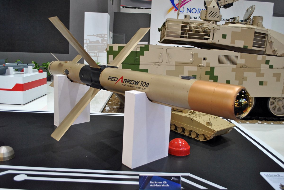 China's Norinco offers 'Red Arrow' family of anti-tank missiles at IDEX2017, very (very) similar to Javelin + Spike  