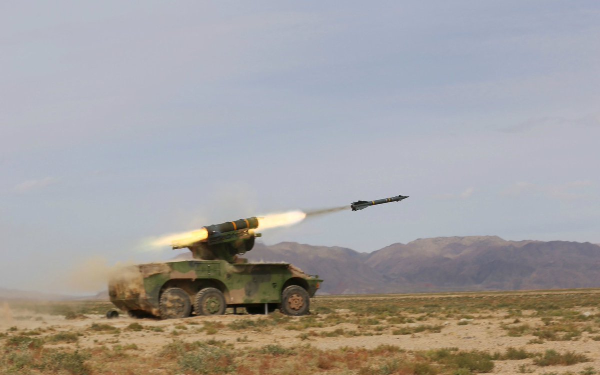 HQ-7B, HQ-16B, HQ-17, 9K331, FN-6etc, les exercices de lutte anti-aérienne se multiplient en Chine actuellement.   