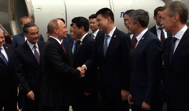 Putin has arrived in Beijing