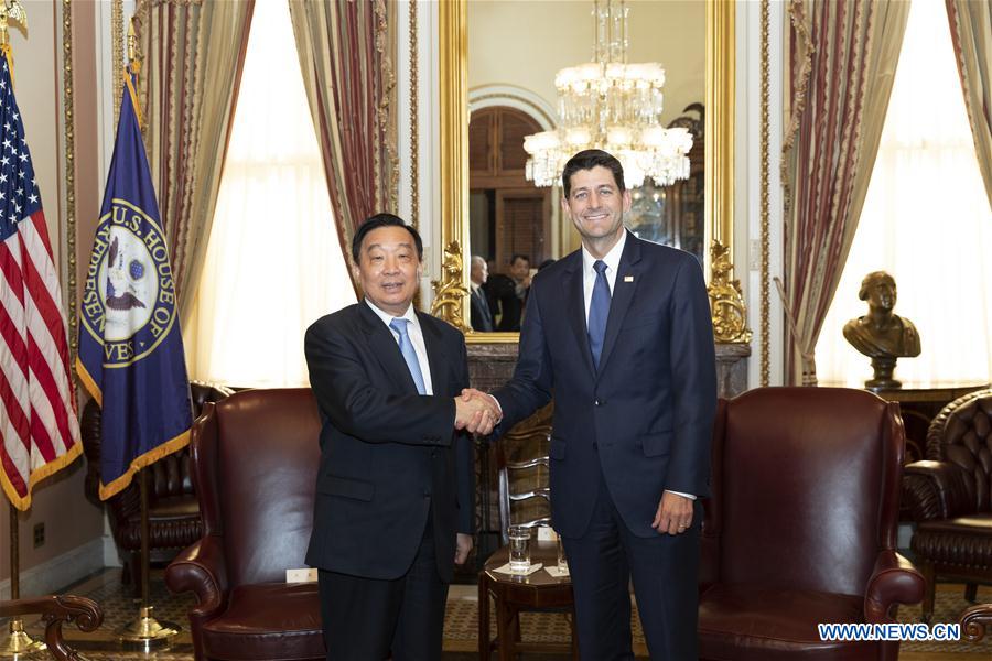 Wang Chen, a member of the Political Bureau of the Communist Party of China Central Committee, visited the US on June 13-16 at the invitation of the US Congress to promote bilateral ties