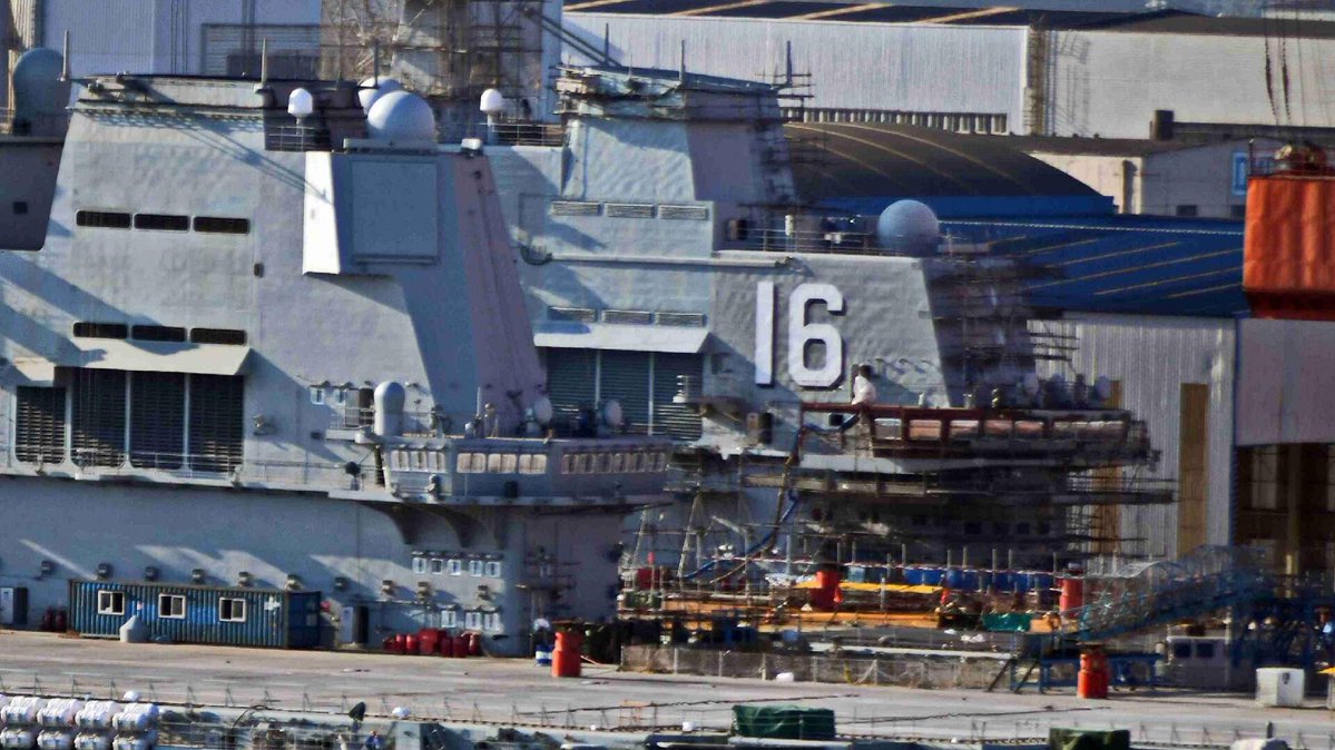 002 aircraft carrier Liaoning