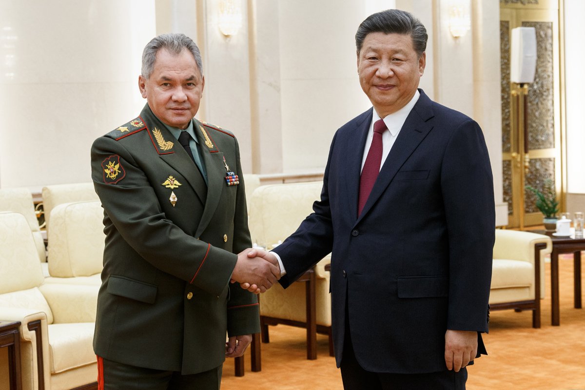 Russian Minister of Defense Shoigu is on visit in Beijing