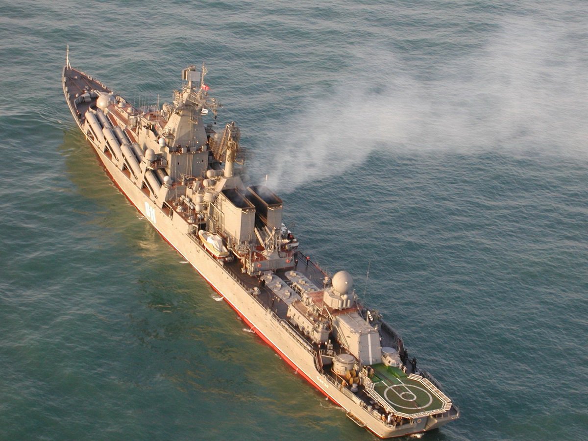 A Russian ship is visiting Qingdao, China