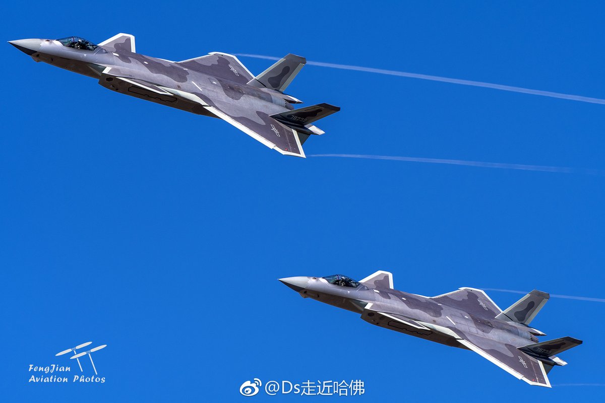 Following several reports including an eyewitness at least 2 - 4 J-20s were flown to an aviation brigade within the ETC around noon. This corresponds to earlier reports, the 9th Brigade in Wuhu would become the first operational frontline unit to receive J-20 fighters.   