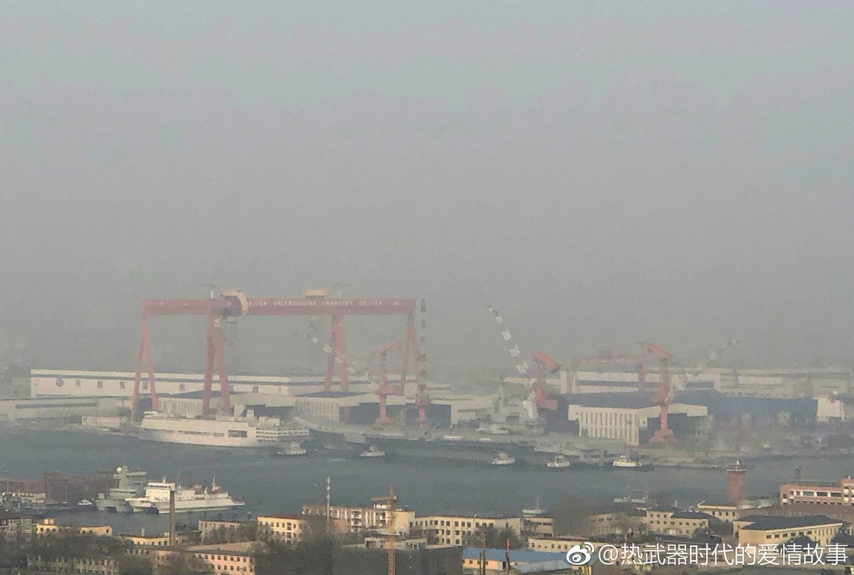 Type 002 CV returned back home port this morning.   