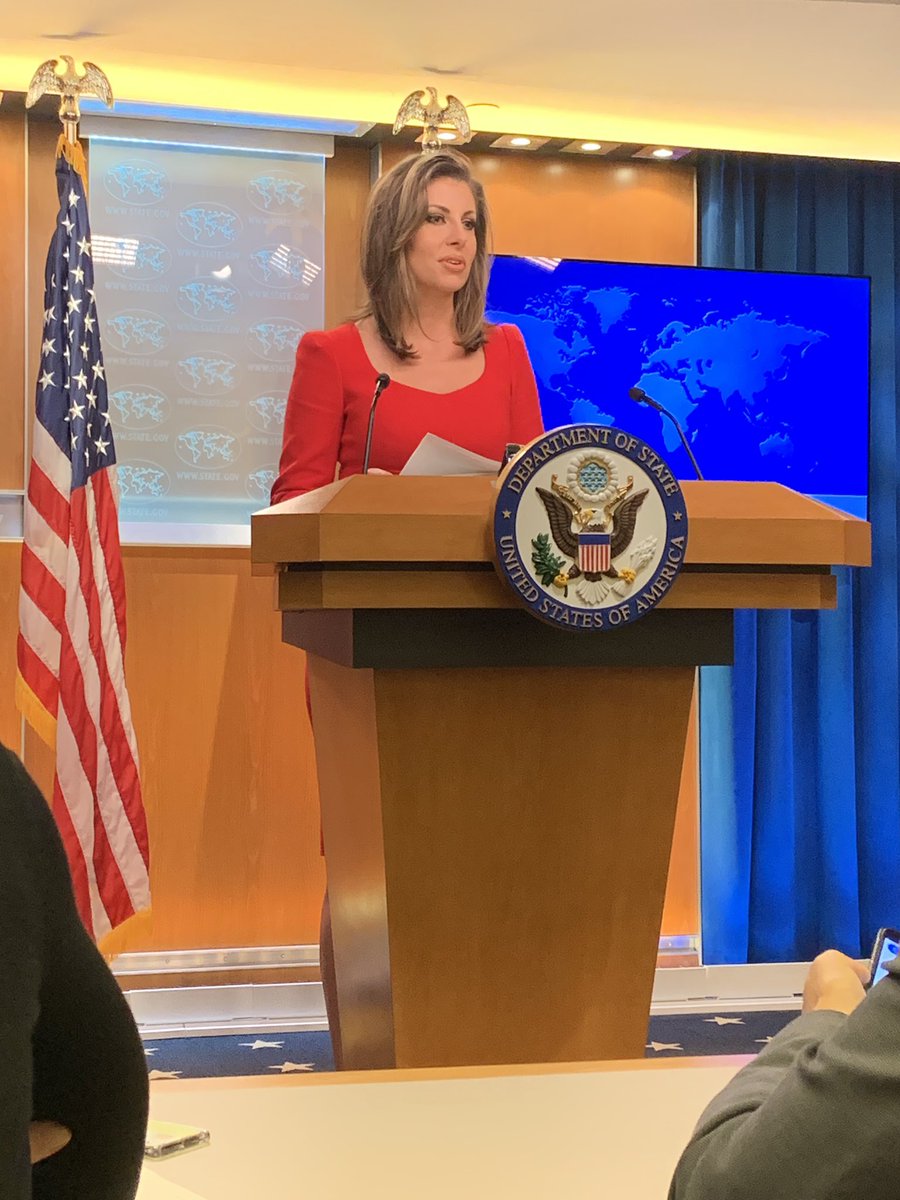 .@statedeptspox Ortagus calls on China to release all arbitrarily detained Muslims - Uighurs.   
