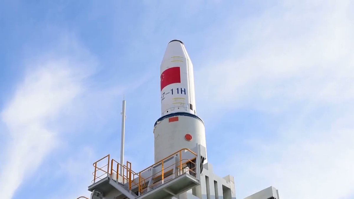 China successfully launched CZ-11 rocket from a sea platform. 