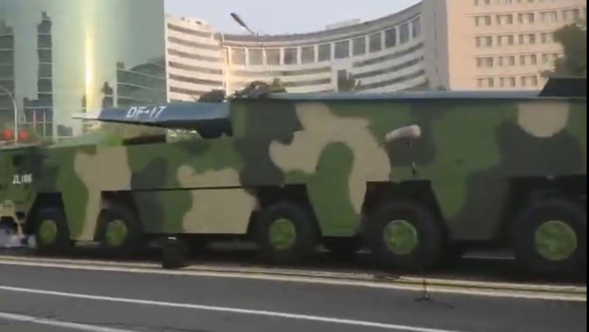 DF-17 at the military parade