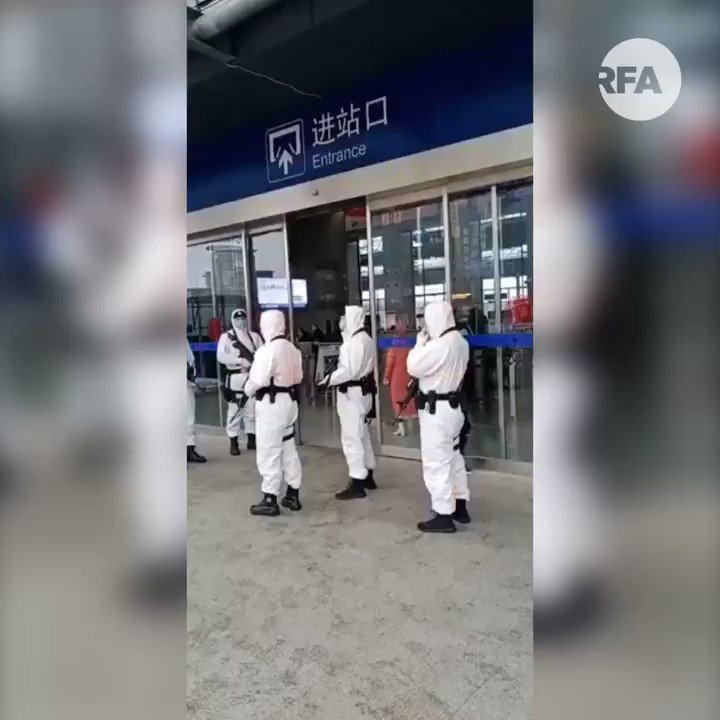 Special forces deployed in Wuhan to help with control of people movements