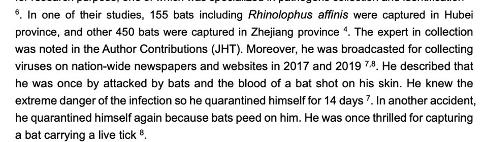 South China University of Technology biology Xiao Botao exposes that the COVID19 might have originated from an animal research lab 280m away from the epicentre of the outbreak. The scientists were reportedly beaten by bats used for a test on louse.