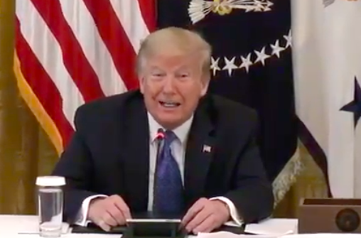 Why did coronavirus spread in the rest of the world and not in the rest of China, asks @POTUS