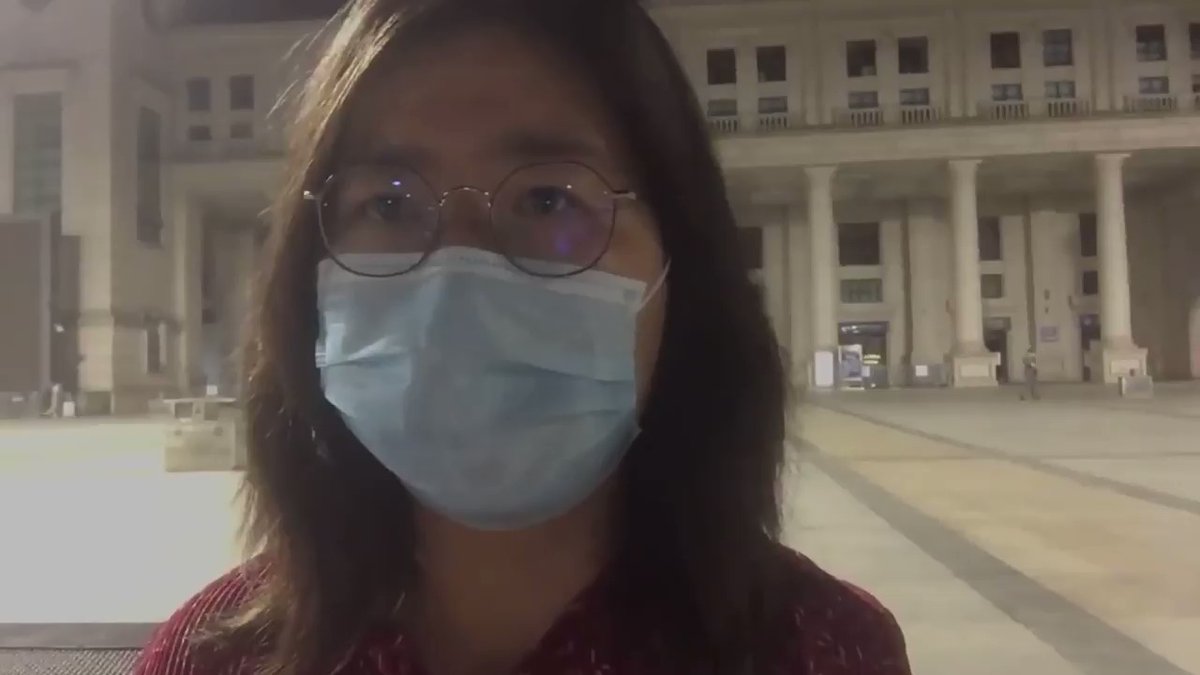 A 37-year-old Chinese citizen journalist, Zhang Zhan, has been detained after reporting from Wuhan, the city in central China where the global coronavirus pandemic first emerged