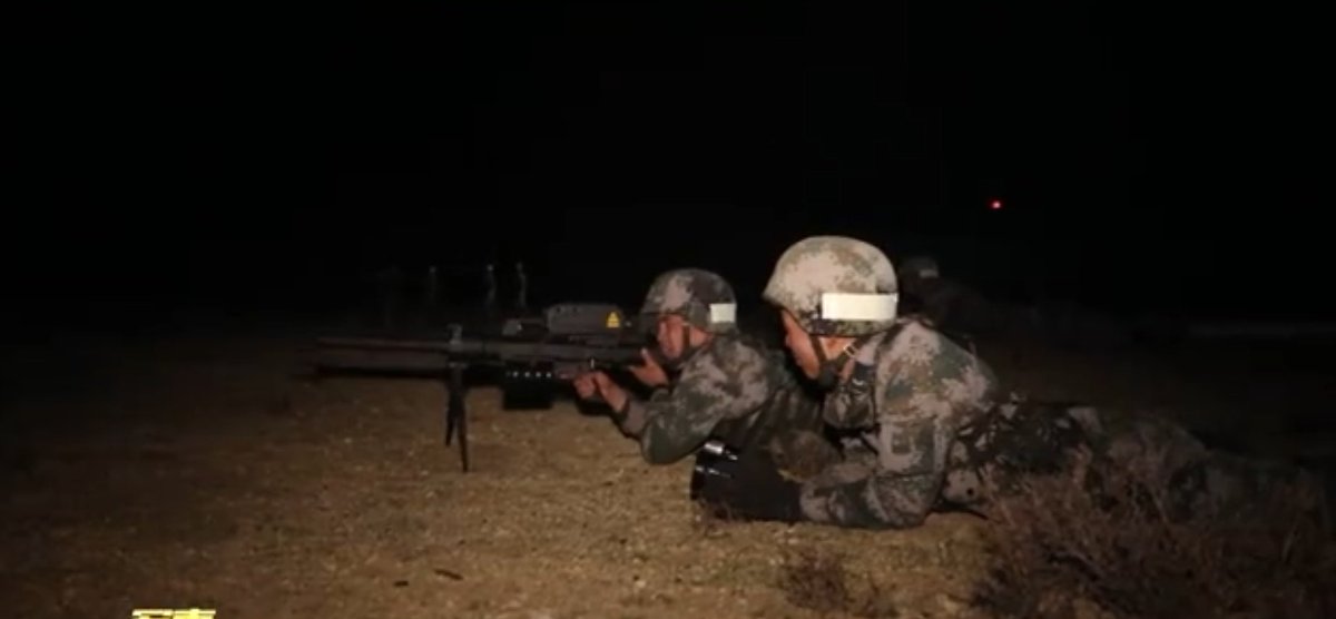 Chinese PLA Tibet Military Command recently sent troops to high-altitude region at 4,700m elevation at night for infiltration exercises behind the enemy line, destroyed opposing armored vehicles and launched strikes on enemy headquarters