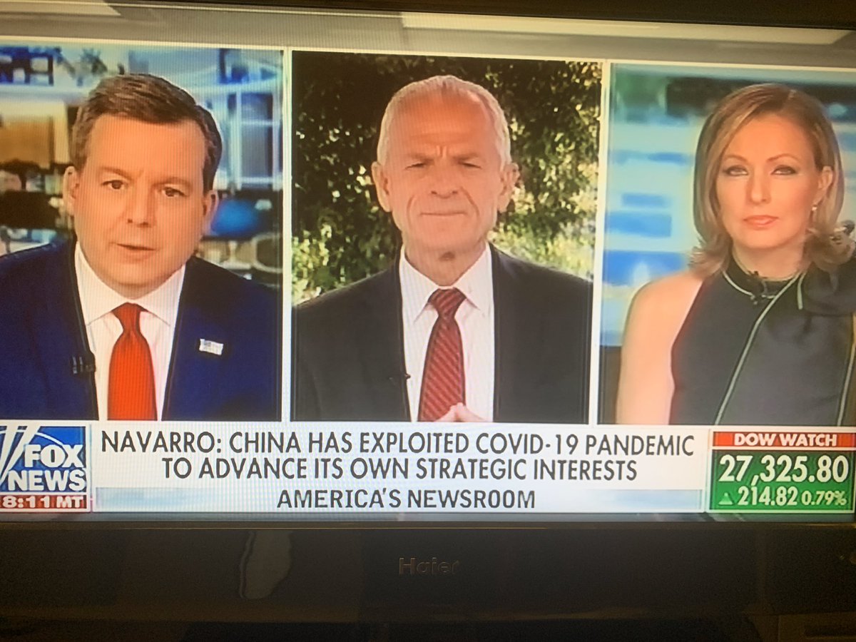 China is trying to steal our vaccines, as we speak, through intellectual property theft, Trump trade aide Peter Navarro says on Fox News