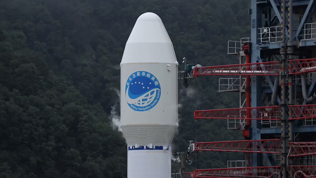 Launch footage of Long March 3B