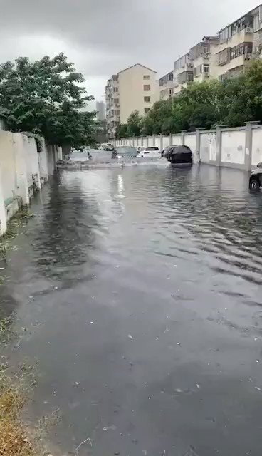 More flooding in Shanghai today