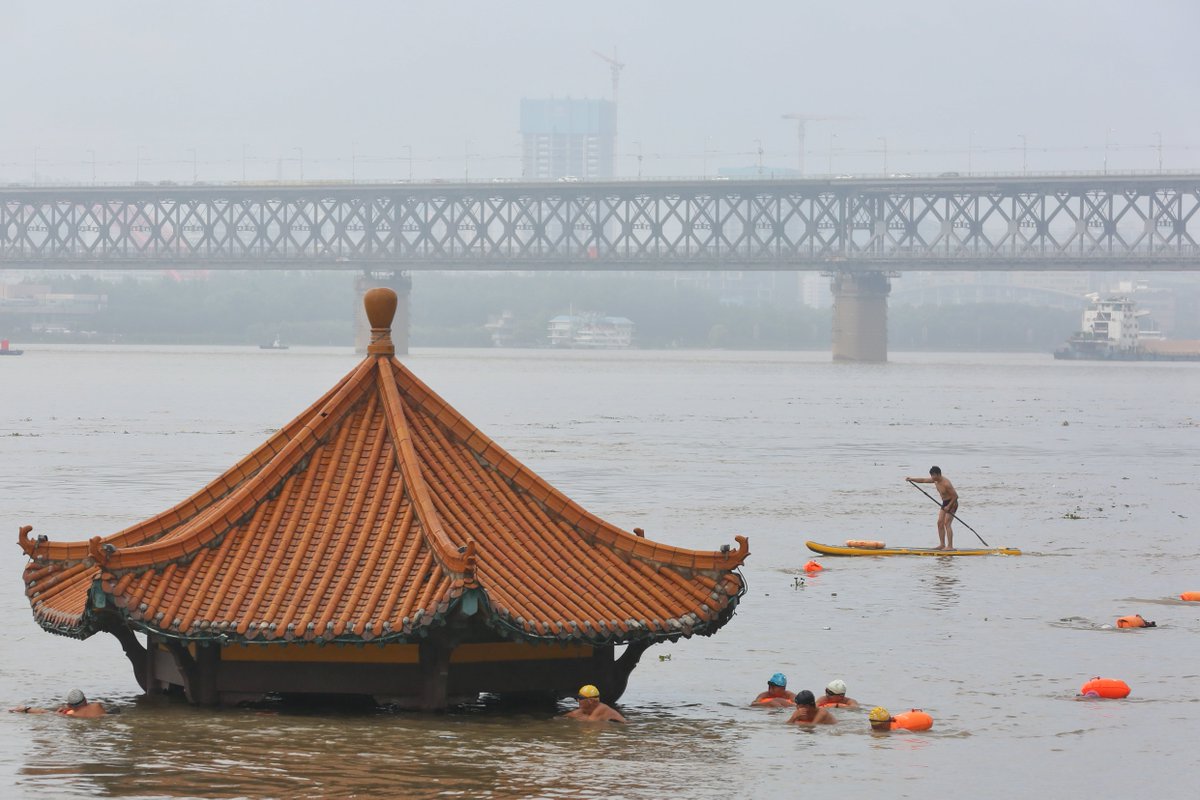 As many as 33 rivers in China have risen to their highest levels in history during the current wave of floods, a senior water ministry official said