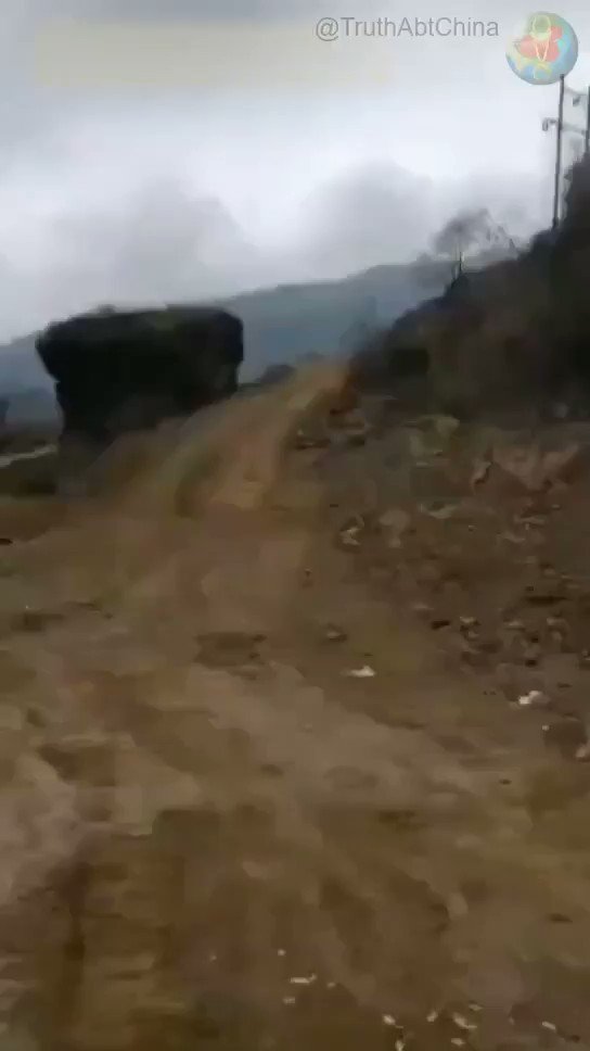 Workers were building a road when their explosion caused a landslide that destroyed several homes.  The CCP says 3 people were injured with no deaths while 1 other person is currently buried. According to citizens, at least 2 were killed.  February 27, 2021 Leshan City, Sichuan