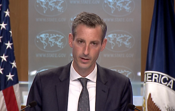 US urges China not to limit the freedom of movement and for journalists to have access for coverage of WinterOlympics, says @StateDeptSpox in response to a question on media restrictions from @rongxiang