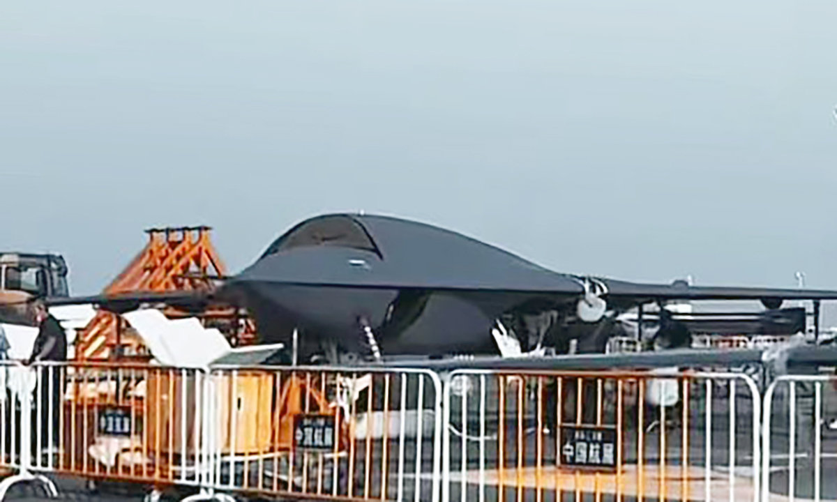 CS-5000T (云影-5000T) UAV in Zhuhai Airshow 2022 (via wb/Polis城邦工作室)