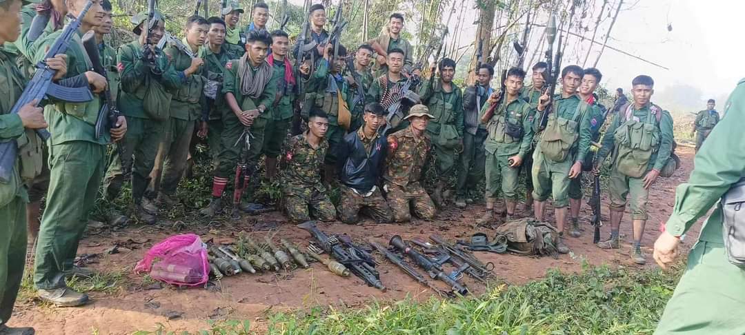 Myanmar : MNDAA forces have seized the town of Chinshwehaw and its border crossing with China. Chinshwehaw is one of the largest crossings with neighboring China, the town has over the years turned into a hub for crime and gambling