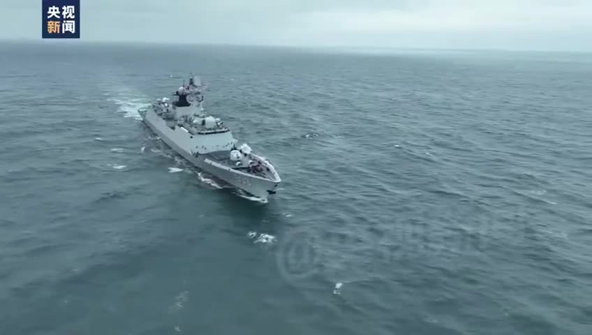 Video of China military exercises around Taiwan via CCTV/Weibo. PLA statement: Taiwan independence” and peace across the Taiwan Strait are incompatible. The Eastern Theater Command launches the Joint Sword-2024A exercise.