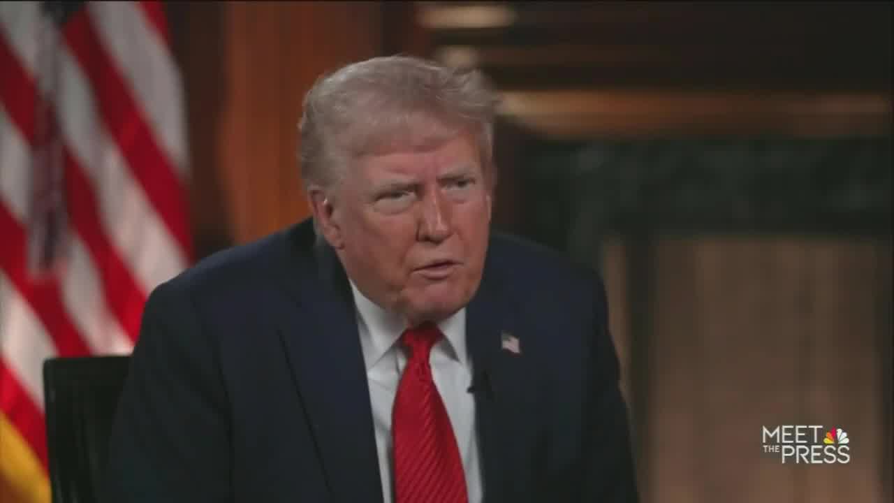 Trump: We were losing hundreds of billions of dollars with China. Now we're essentially not doing business with China. Therefore, we're saving hundreds of billions of dollars. It's very simple