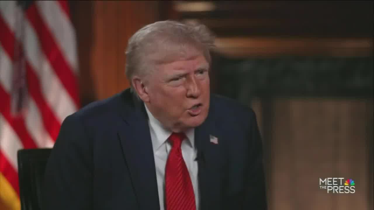 Trump: We were losing hundreds of billions of dollars with China. Now we're essentially not doing business with China. Therefore, we're saving hundreds of billions of dollars. It's very simple