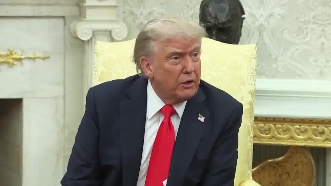.@POTUS o rozmowie z prezydentem Xi: „Mieliśmy bardzo dobrą rozmowę. Ustaliliśmy, że @SecScottBessent, @howardlutnick i @USTradeRep spotkają się ze swoimi najważniejszymi ludźmi.