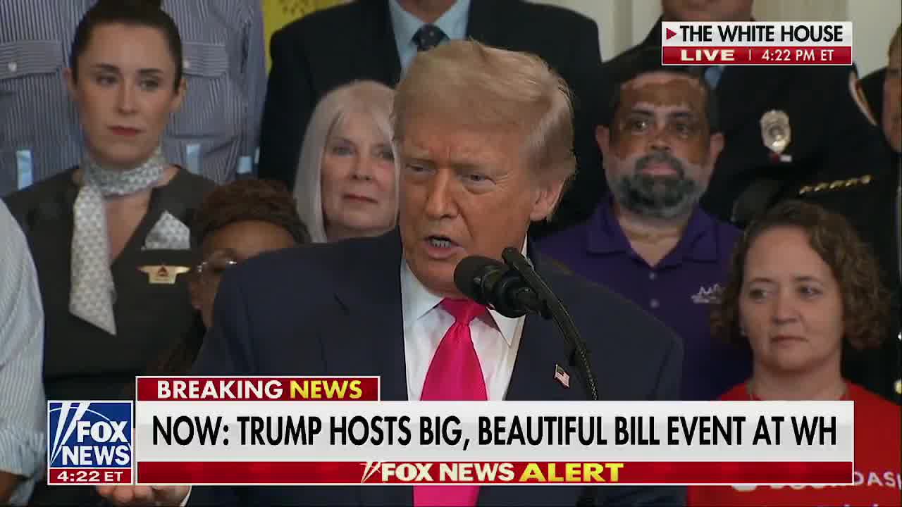 President Trump announces he has signed a trade deal with CHINA, yesterday. We have one coming up, maybe, with INDIA.