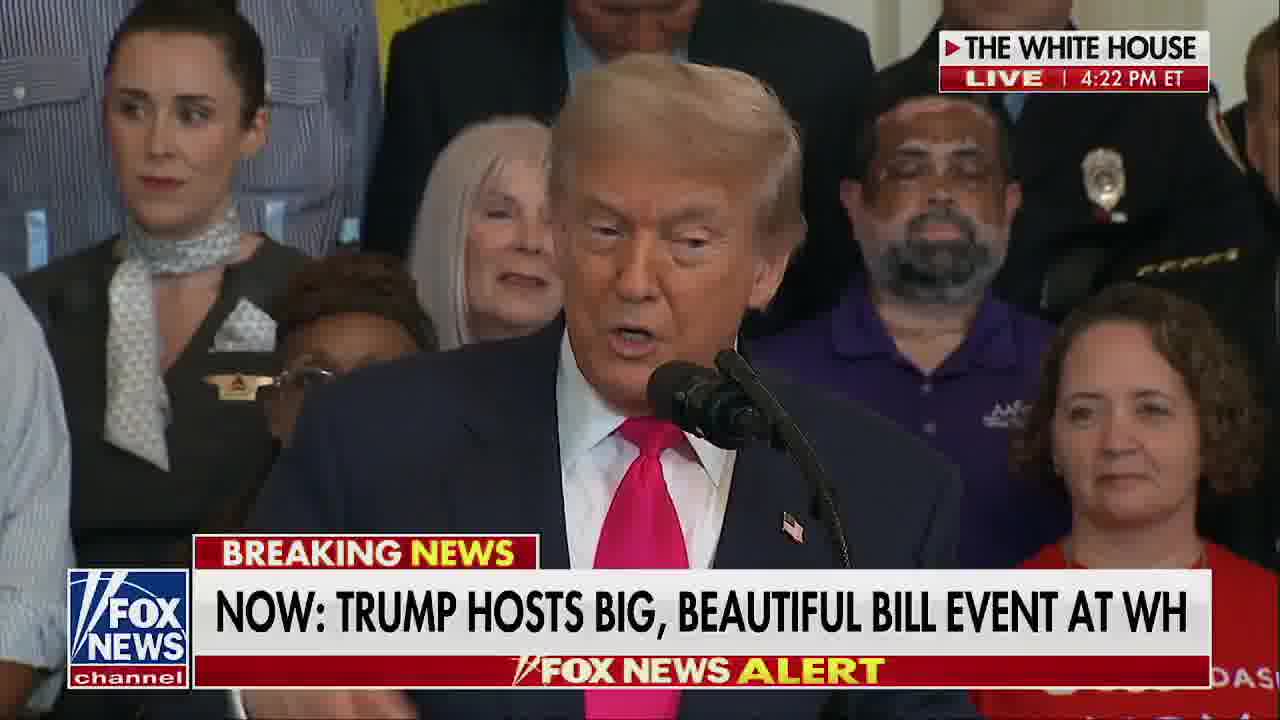 President Trump announces he has signed a trade deal with CHINA, yesterday. We have one coming up, maybe, with INDIA.