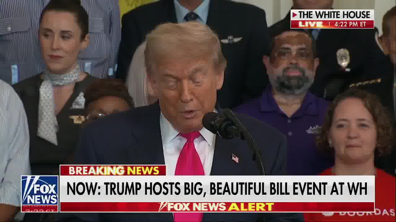 President Trump announces he has signed a trade deal with CHINA, yesterday. We have one coming up, maybe, with INDIA.