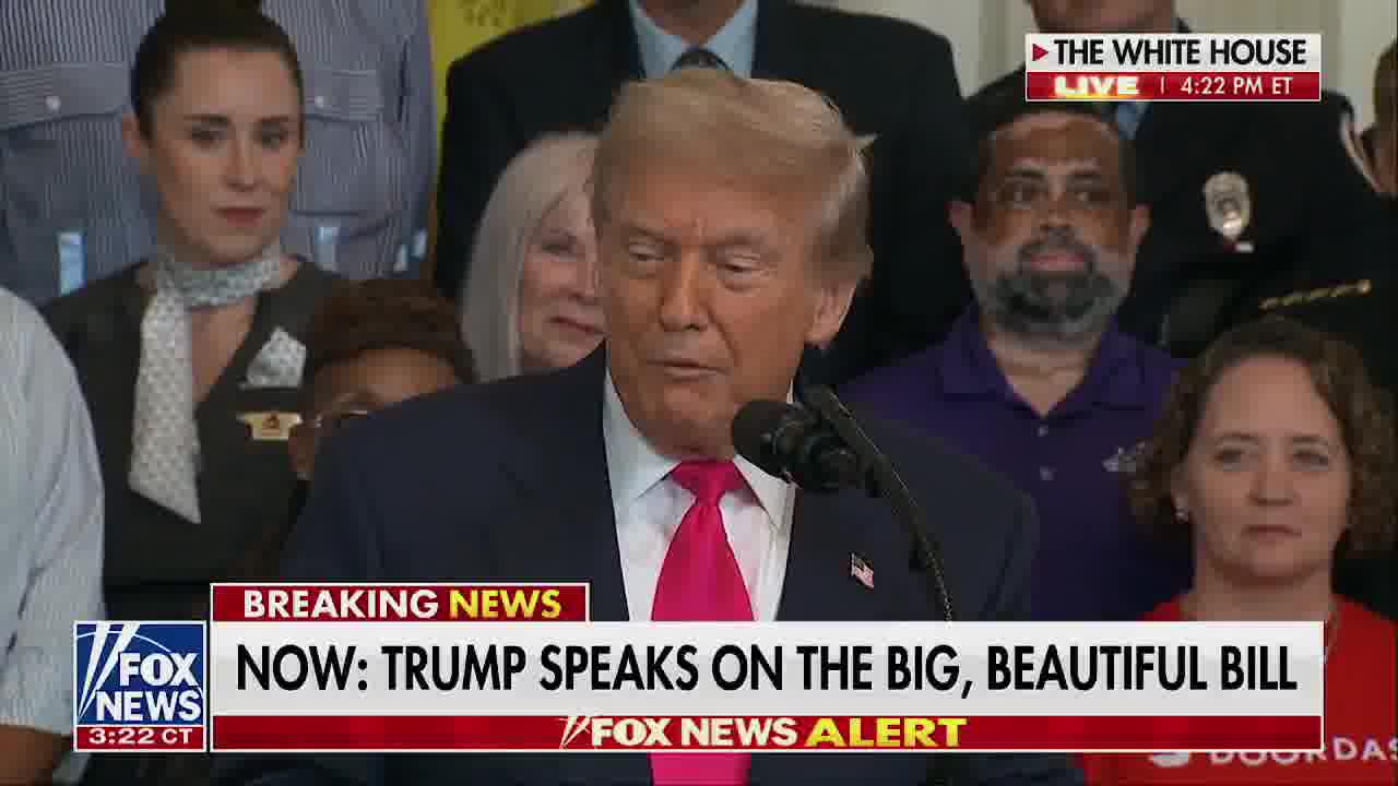 President Trump announces he has signed a trade deal with CHINA, yesterday. We have one coming up, maybe, with INDIA.