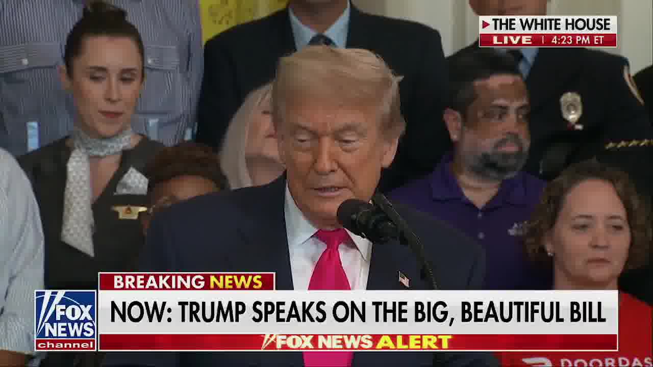 President Trump announces he has signed a trade deal with CHINA, yesterday. We have one coming up, maybe, with INDIA.