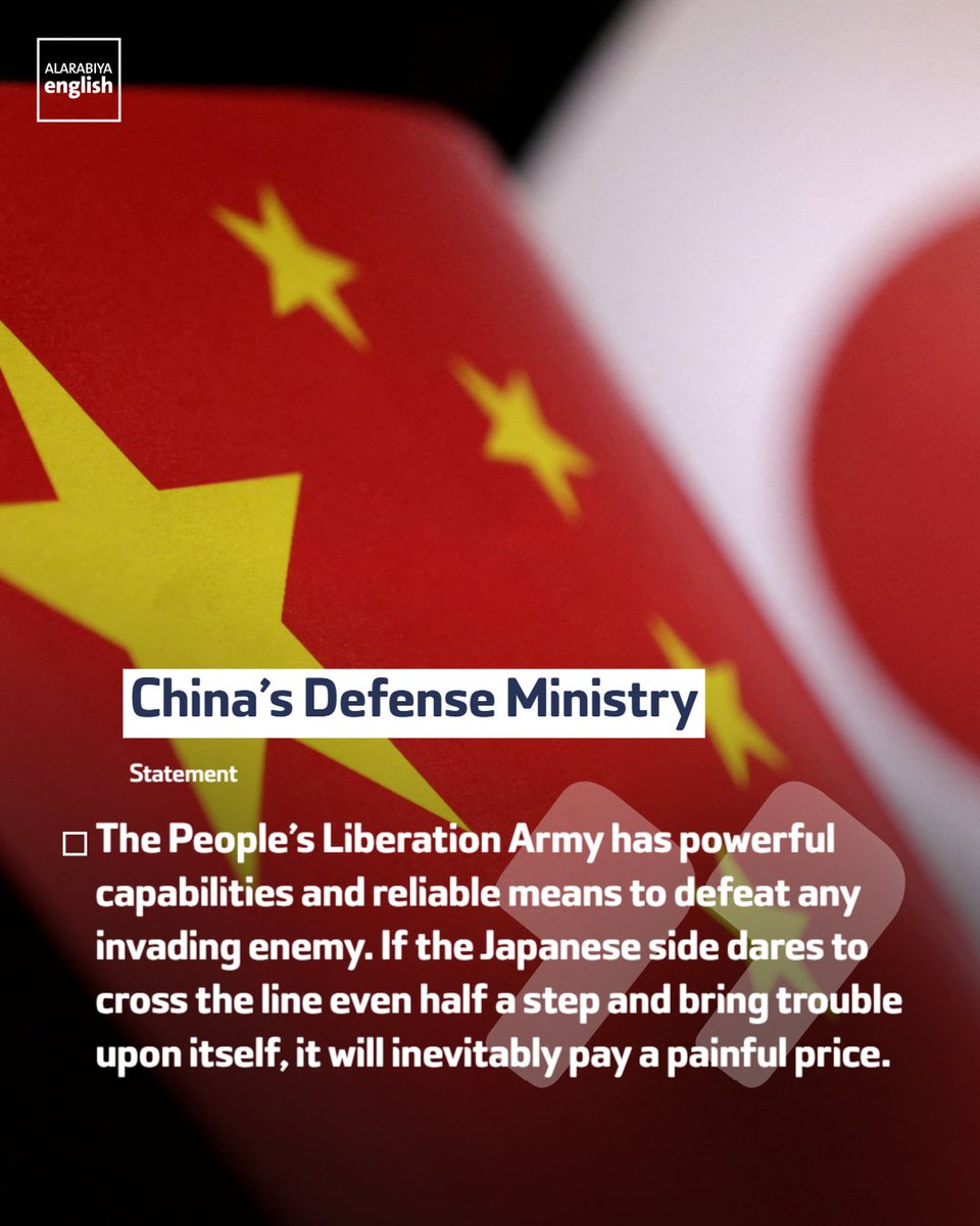 Het Chinese ministerie van Defensie zegt dat Japan een pijnlijke prijs zal moeten betalen als het de regels overschrijdt met betrekking tot Taiwan, als reactie op Japanse plannen om raketten te plaatsen op een eiland op ongeveer 100 kilometer (62 mijl) van de Taiwanese kust.