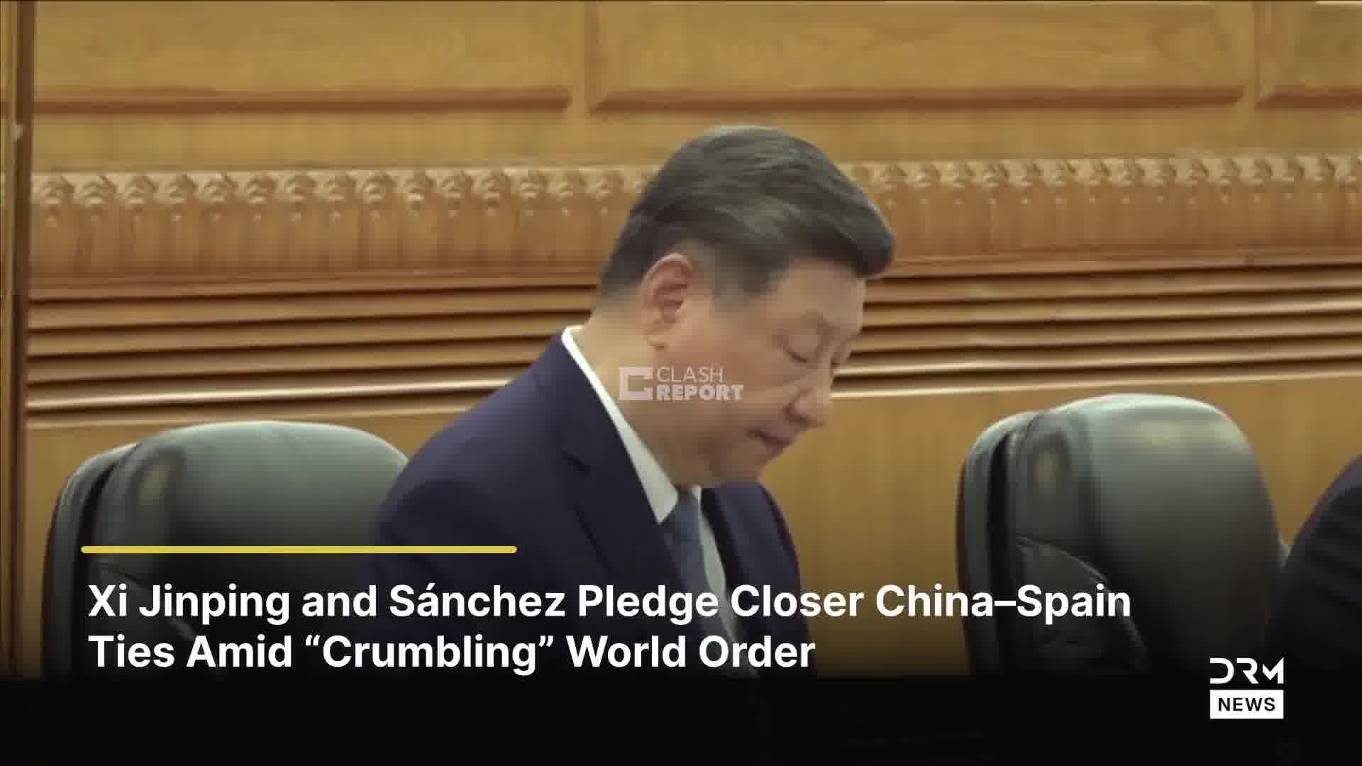 习近平对佩德罗·桑切斯说：中国和西班牙都是有原则、有理智的国家。我们愿站在历史正确的一边。我们应该反对弱肉强食，共同维护真正的多边主义，维护世界和平与发展。