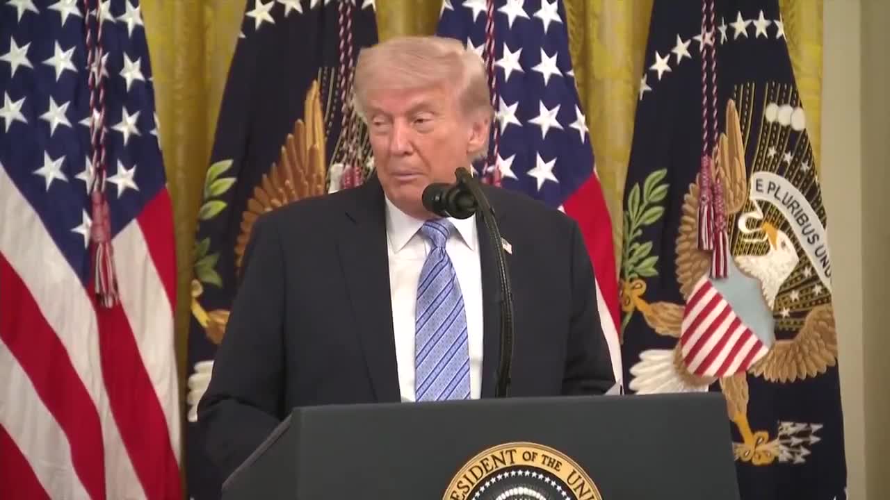 Trump: We have auto plants being built all over the country and we're leading China in AI. I'm going to see President Xi in two weeks, I look forward to that, but I'll say 'I'm leading.' We have very friendly competition.