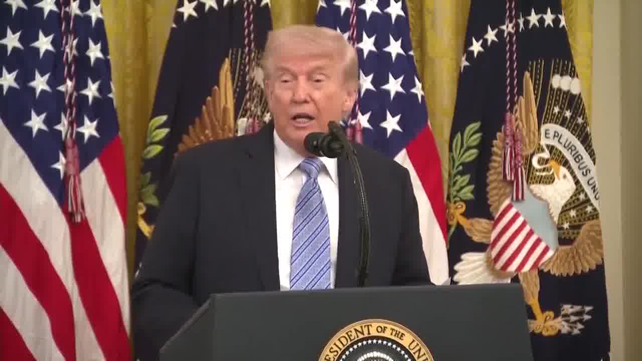 Trump: We have auto plants being built all over the country and we're leading China in AI. I'm going to see President Xi in two weeks, I look forward to that, but I'll say 'I'm leading.' We have very friendly competition.