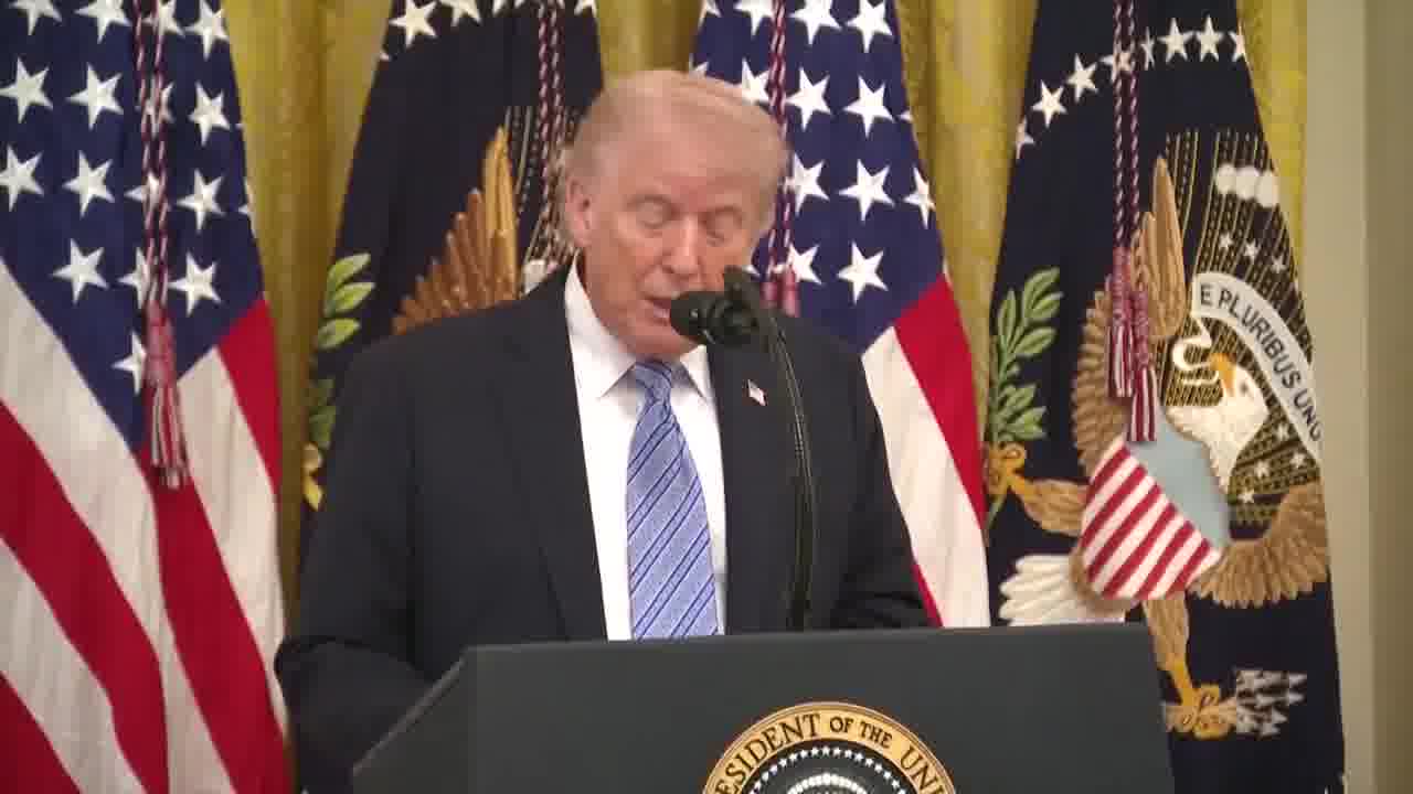 Trump: We have auto plants being built all over the country and we're leading China in AI. I'm going to see President Xi in two weeks, I look forward to that, but I'll say 'I'm leading.' We have very friendly competition.