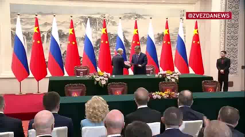 Putin and Xi Jinping signed a statement on deepening relations between Russia and China