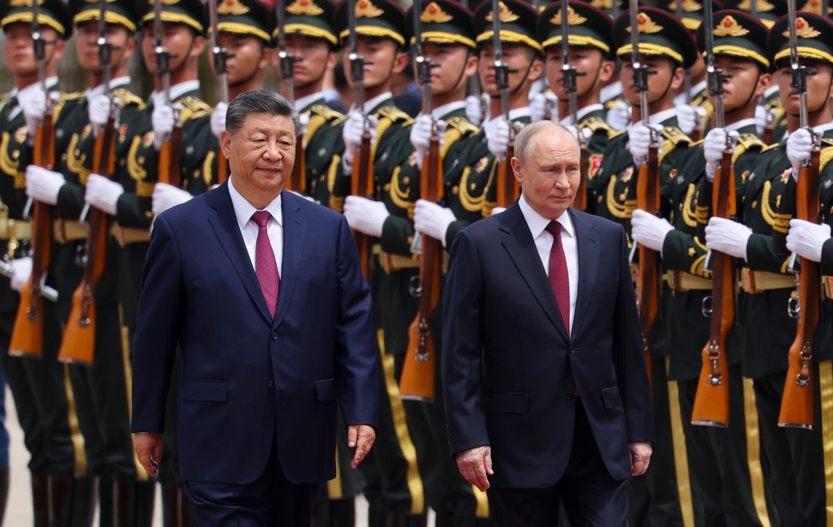 Xi tells Putin that a resumption of hostilities in the Middle East would be “inopportune.”